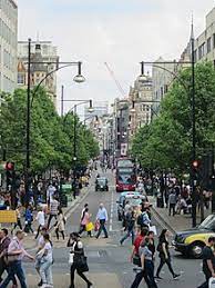 At this stage, we have received one report of a woman sustaining a minor injury when leaving oxford circus station. Oxford Street Wikipedia