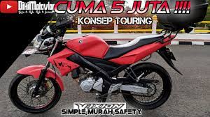 Jadi modifikasi vixion adventure bisa dikatakan juga modifikasi motor vixion yang biasa digunakan untuk perjalanan adventure. Vixion Touring Modifikasi Vixion Touring Simple Biaya Murah Youtube