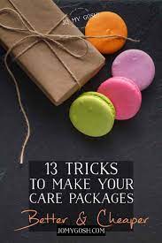 Healthy, unique, customized to the recipients taste. 13 Tricks To Make Your Care Packages Better And Cheaper