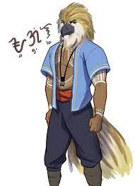 a Philippine eagle character concept~ added elements of our country's  culture and way of writing : rfurry