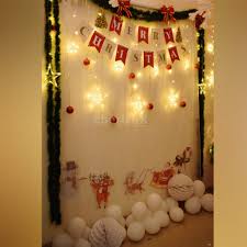 Christmas party backdrop christmas gift bow christmas photo booth christmas backdrops christmas minis christmas pictures holiday photos diy christmas party decorations photobooth. Beautiful Backdrop For Christmas Decoration At Your Home In Delhi Gurgaon Ncr