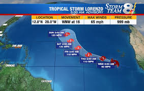 Tropical storm josephine is moving toward the leeward islands articles • article tropicalstorm josephine extremeweather atlantic • • petra.pik. Lorenzo Set To Become Powerful Hurricane Wfla