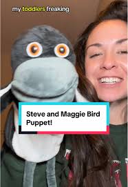 Steve and Maggie Puppet