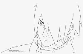 Free printable itachi uchiha 7 coloring coloring pages. Sasuke Uchiha Adult Storm 4 Lineart By Rosolinio Adult Sasuke Easy Draw Png Image Transparent Png Free Download On Seekpng