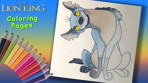 Coloring pages of the tv series the lion guard. Coloring Book For Kids Hyena From The Lion King Coloring Pages Youtube