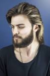 Long Hair And Beard Indian