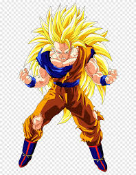 Goku during the trailer for dragon ball: Dragon Ball Z Son Goku Super Saiyan 3 Illustration Goku Vegeta Trunks Majin Buu Saiyan Goku Pic Cartoons Fictional Character Png Pngegg