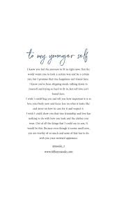 Have You Ever Written A Letter To Your Younger Self I Encourage You To Sit Down And Write It Out Say Self Healing Quotes Ispirational Quotes Self Love Quotes