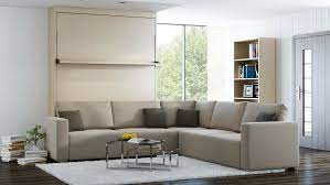 Schrankbettwandbett Mit Sofa Ecke Leggio Linea Std Std 120 X 200 Cm Mainau Birke Home Decor Sectional Couch Furniture