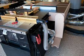 Sawstop And Router Cabinet Infeed Table Outfeed Table Project By Zzzzdoc Lumberjocks Com Woodworking Co Woodworking Router Tables Table Saw Workbench