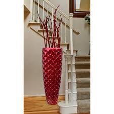 From 27 manufacturers & suppliers. Modern Red Tall Floor Vase 44 Inch Walmart Com Walmart Com