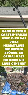 Dank Dieser 8 Garten Tricks Wird Dich Das Viele Herbstlaub Nie Wieder Storen So Genial Hast Du Noch Nie Laub Gekehrt 8 Garten Tricks Ge Herbstlaub Laub Tricks