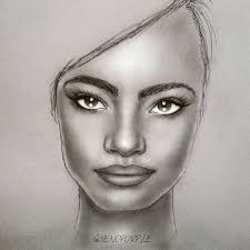 Self Taught Artist Somali Nz On Instagram Did This Quick Drawing At 3am Last Night Of Malaika Firth Instagram Drawings Instagram Posts