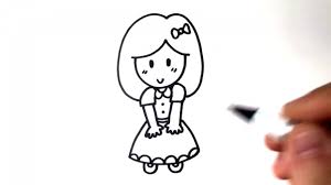 Learn how to draw these cool and simple easy things to draw with step by step tutorials that show you exactly how. Girl Easy Drawing At Paintingvalley Com Explore Collection Of Girl Easy Drawing