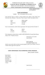 Contohnya saja kau menyukai memasak. Contoh Surat Pernyataan Pindah Sekolah Contoh Surat