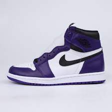 15% off with code sunnysavingz. 100 Original Nike Air Jordan 1 High Og Court Purple White Purple Shoes For Men Shopee Philippines