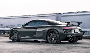 Halo cars serve a vital purpose in the car world. All Black Audi R8 V10 Plus Looks Like A Four Wheel Stealth Bomber Carscoops