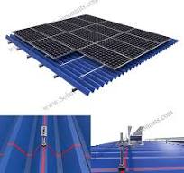 metal roof solar mounts with hanger bolts for steel purlin