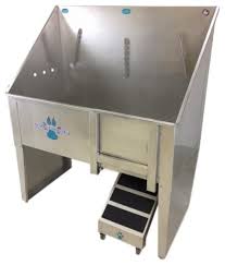 walk through dog wash/ utility sink