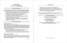 Simple and effective resume layout to get your message across. Office Assistant Resume Sample Monster Com