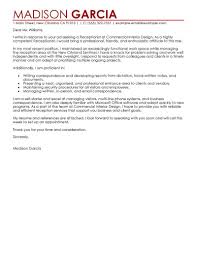 Leading Professional Receptionist Cover Letter Examples Resources Myperfectresume