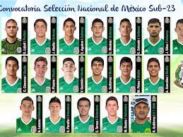 Futbol nueve en olimpiadas interinstitucionales. Convocados De Mexico Para Los Juegos Olimpicos Selecciones Nacionales Futbolred