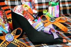 This witch shoes treats are just great! Halloween Party Witch Shoe Party Favors Hoosier Homemade