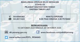 Road map of daerah timur laut, penang, malaysia. Pdtl Penang Pa Twitter Makluman Operasi Bilik Gerakan Covid 19 Pejabat Daerah Dan Tanah Daerah Timur Laut Berkuatkuasa 15 Oktober 2020 Hingga 28 Oktober 2020 Https T Co Vizcdsrfkz