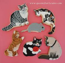 Cat Cookies Cat Cookies Animal Cookies Cute Cookies