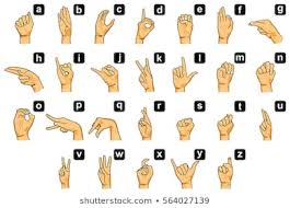 sign language alphabet images stock photos vectors