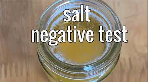 Salt Pregnancy Test Negative Pictures Salt Test For Pregnancy Negative Youtube