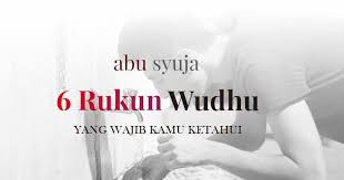 Wudhu sendiri asalnya dari kata wadha'ah yang memiliki arti bagus (hasan) dan indah atau elok. 6 Rukun Wudhu Yang Wajib Kita Ketahui Abu Syuja