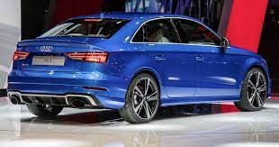 Audi S New Rs3 Sedan Could Make Sportback Owners Remorseful Carscoops Audi Rs3 Audi Audi Cars