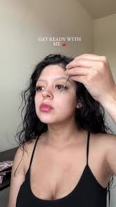 Soft glam 🍒🫧 #getreadywithme #GRWM #softglam #makeup #editorialbeauty