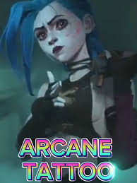 ✨ ARCANE TATTOO ✨ JINX BOMB with ISHA'S HELMET 💣🎇🎆 Un diseño propio  hecho a la medida de Arcane! espero que les guste, me ha encantado hacer  este tattoo de este dúo dinámico! Para más tattoos así, ...