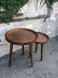 Sunbeam Vintage Wood Nesting Tables Nesting Tables Table