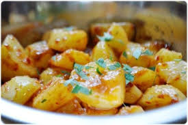 Salade De Pommes De Terre Au Cumin Et Harissa Salade Pomme De Terre Salade Pomme Pomme De Terre