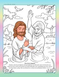 Use the baptism of jesus wph coloring page as a fun activity for your next childrens sermon. Coloring Page