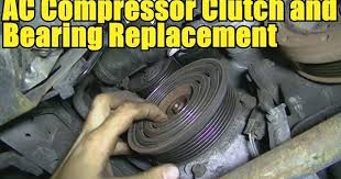 How To Remove And Replace An Ac Compressor Clutch And Bearing Quick Version Automotive Repair Ac Compressor Auto Repair