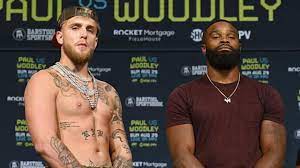 The press conference just ahead of jake paul and tyron woodley's upcoming boxing match ended in fireworks after woodley's mother got involved in a feud with paul's training camp. Qirbppjzrqc08m