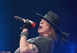 guns n roses frontman axl rose rocks nyc as he sings for