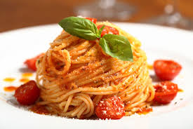 Pasta al pomodoro (pronounced ˈpasta al pomoˈdɔːro) is an italian food typically prepared with pasta, olive oil, fresh tomatoes, basil, and various other fresh ingredients. Pasta Con Pomodoro E Basilico Recipe Italian Food Steemkr