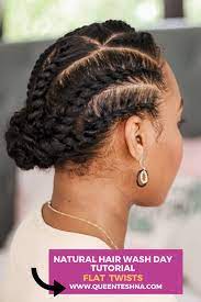Low Manipulation Flat Twist Protective Style Natural H In 2020 Natural Hair Styles Easy Protective Styles For Natural Hair Short Protective Hairstyles For Natural Hair