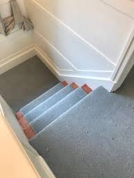 Abingdon S Charter Supreme Carpet In The Colour Sage Green In A Stair Runner Quality Carpets Stair Runner Carpet