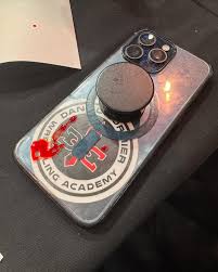 dc_mma had his phone splattered with blood at the end of the main event.  What a performance! @alexpoatanpereira is a monster, and @khalilrountree  has the heart of a true warrior. What a