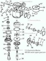 omc parts exploded view drawings outdrive repair help video