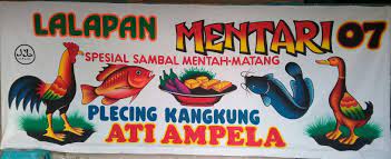 17+ desain warung lalapan, yang cantik! Jamilah Spanduk Lamongan Home Facebook