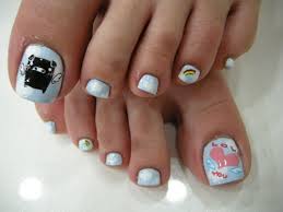 25 Cute And Adorable Toenail Art Designs
