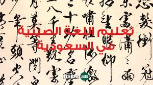 اللغة الصينية في المدارس السعودية Youtube
