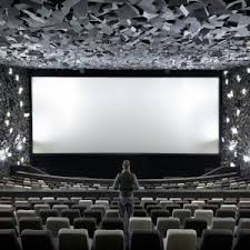 One Plus Partnership S Cinema Interior Resembles The Aftermath Of An Explosion Cinema Design Cultural Architecture World Architecture Festival